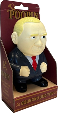 Putin - Grump Medium Squeaky hundelegetøj 
